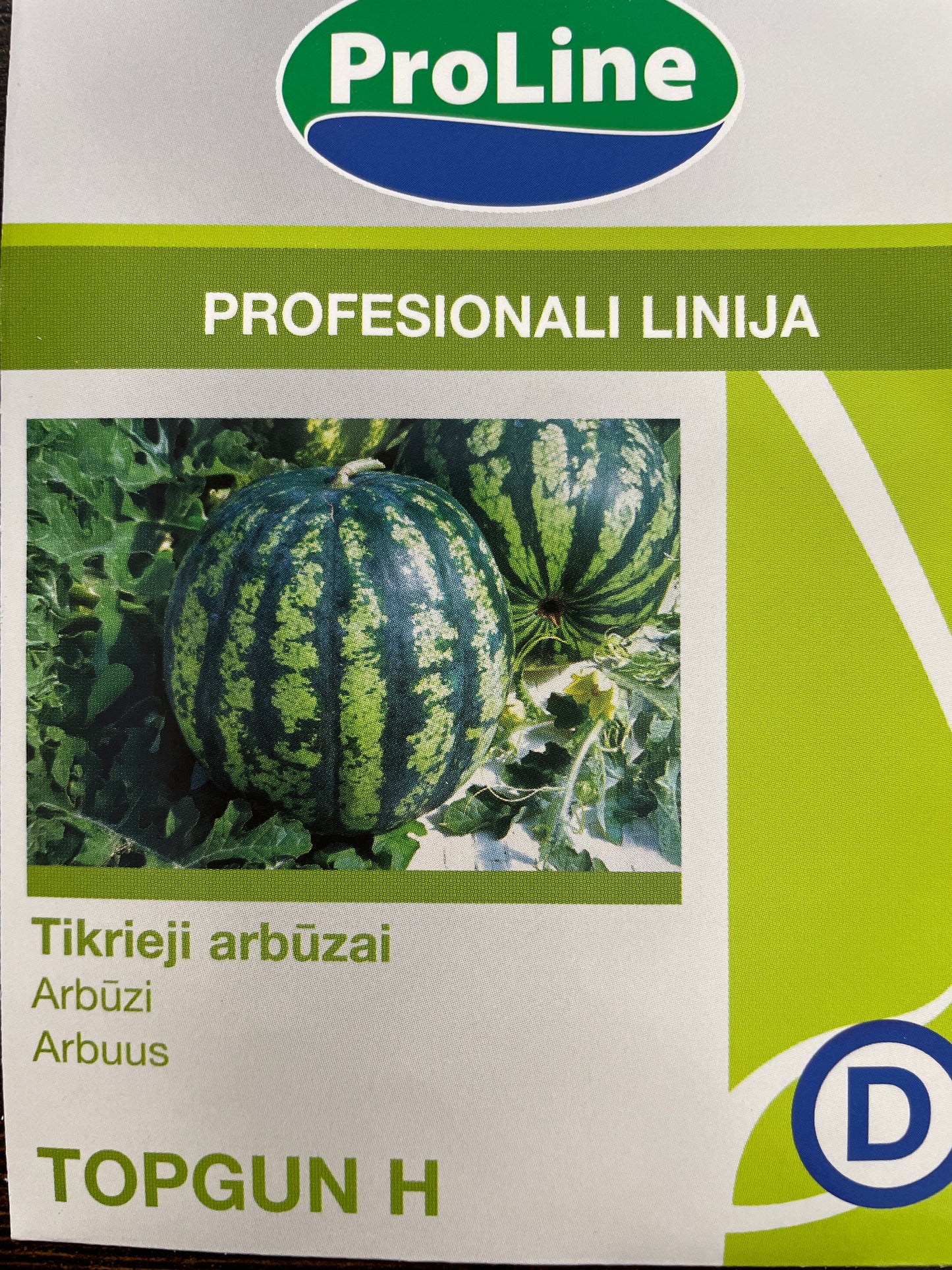 Tikrieji arbūzai TOPGUN H, 5 s