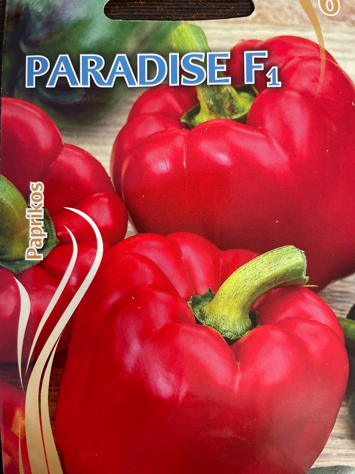 Vienametės paprikos PARADISE F1, 10 s