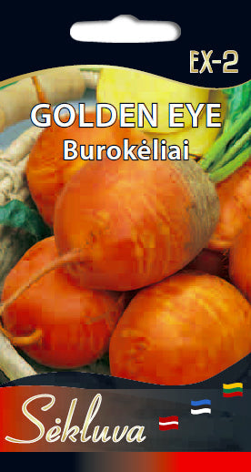 Burokėliai geltoni GOLDEN EYE 120s