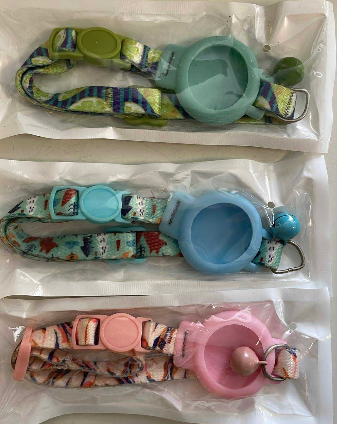 AirTag antkaklis katėms (mėlynas)