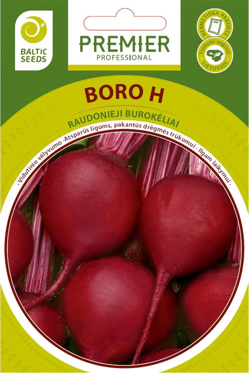 Raudonieji burokėliai BORO H 200s