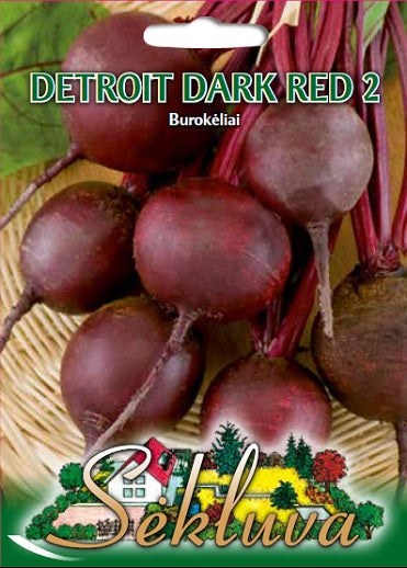 Raudonieji burokėliai DETROIT DARK RED 2 30g
