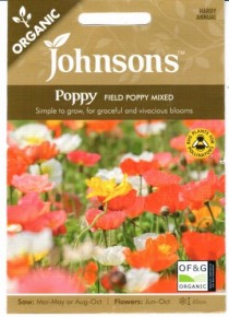 Aguonos birulės FIELD POPPY MIX 2000s