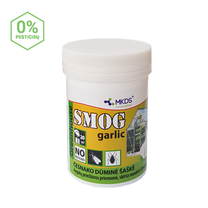 SMOG GARLIC, dūminė šaškė šiltnamiams, 30 g