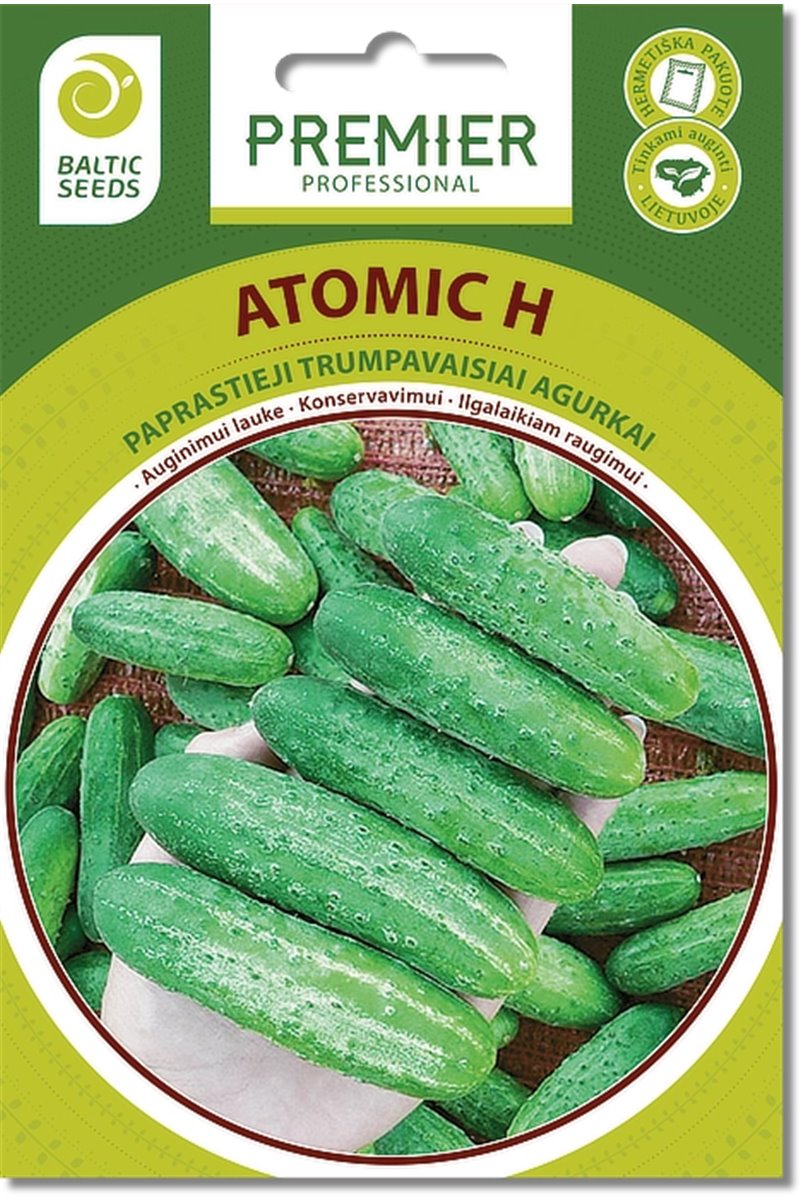 Trump agurkai ATOMIC H 60 s