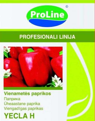 Vienametės paprikos YECLA H