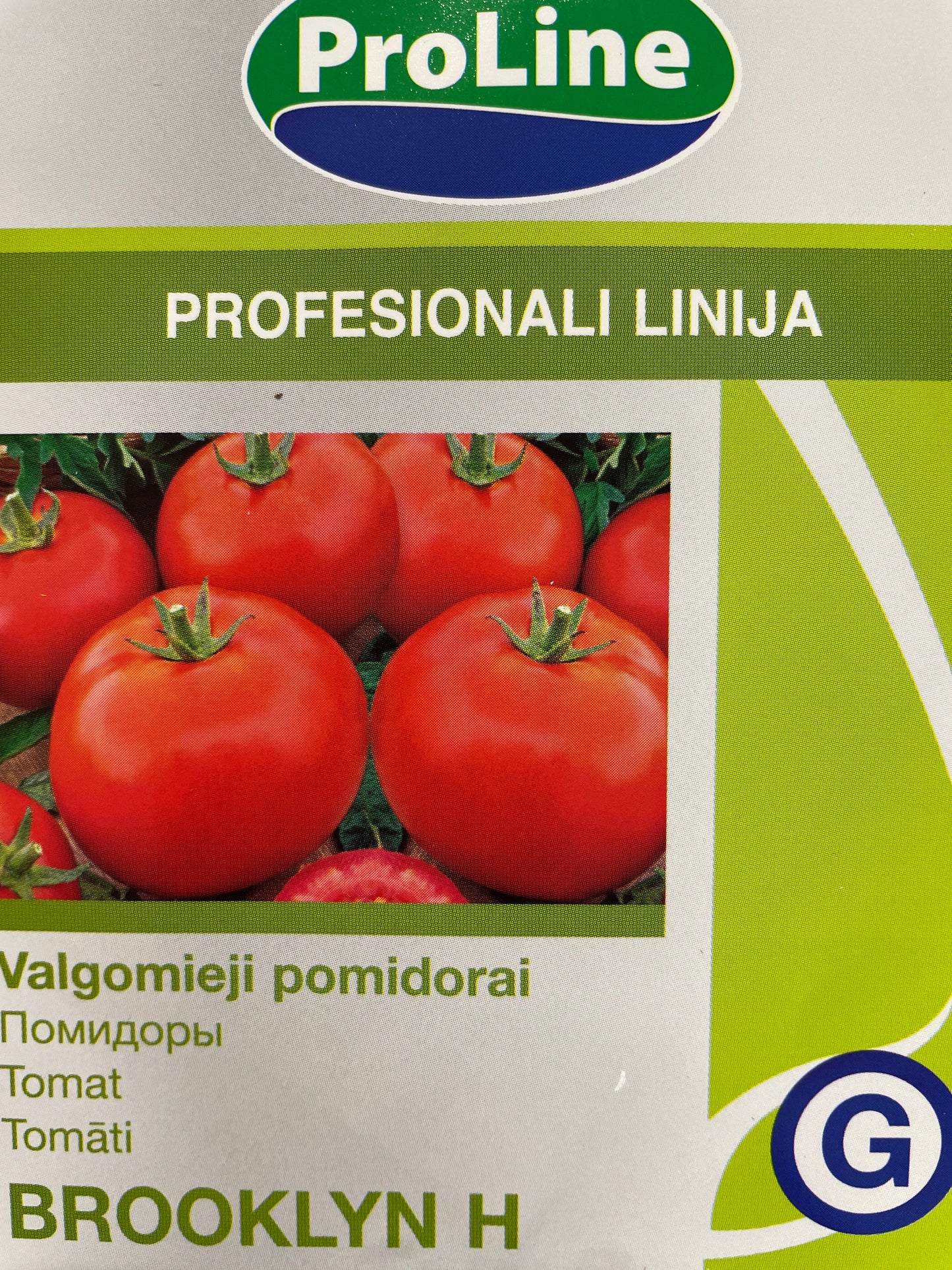 Valgomieji pomidorai BROOKLYN H, 8 s