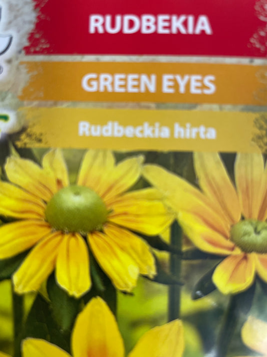 Plaukuotosios rudbekijos GREEN EYES, 0,3 g