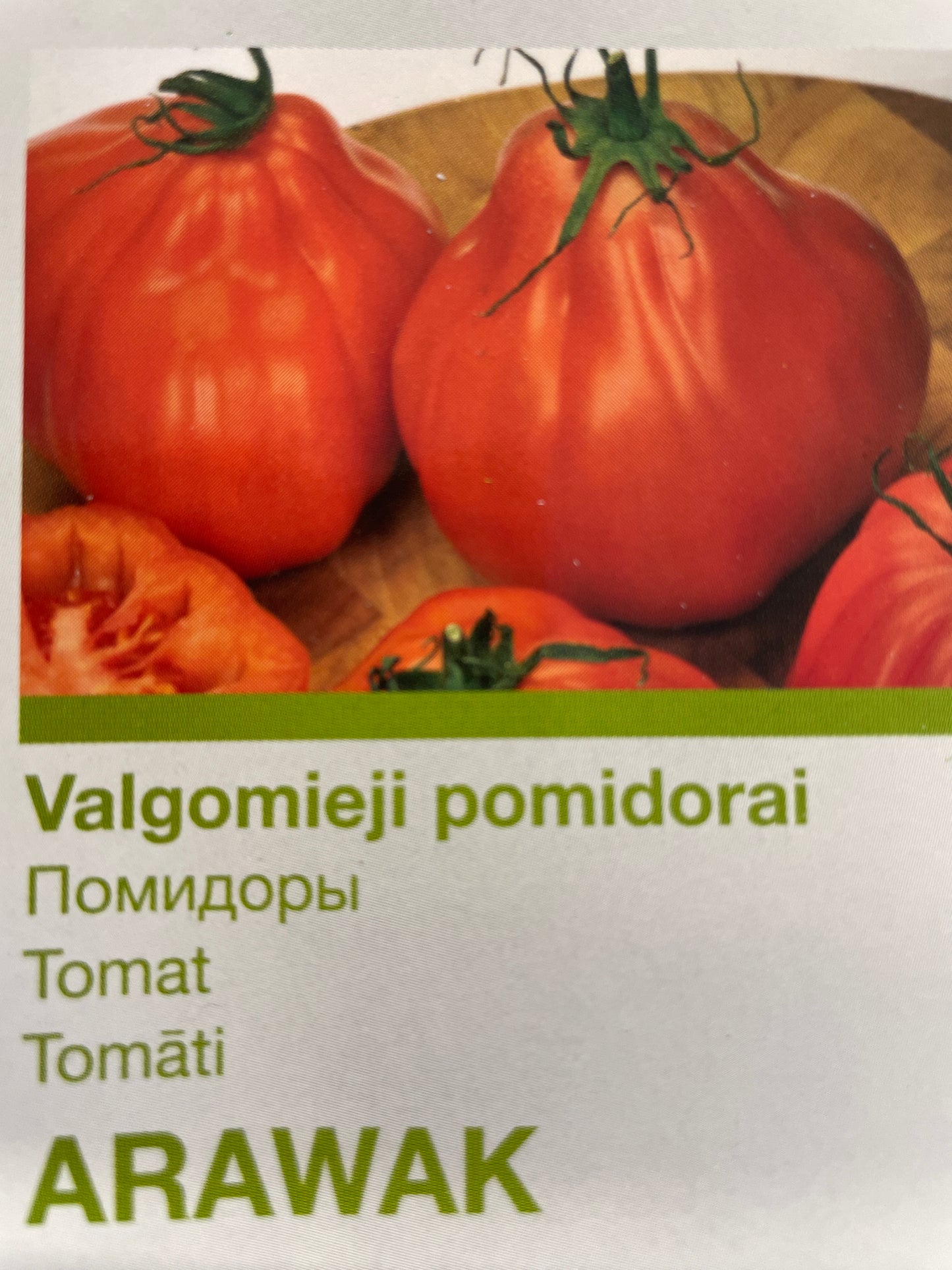 Valgomieji pomidorai ARAWAK H, 8s