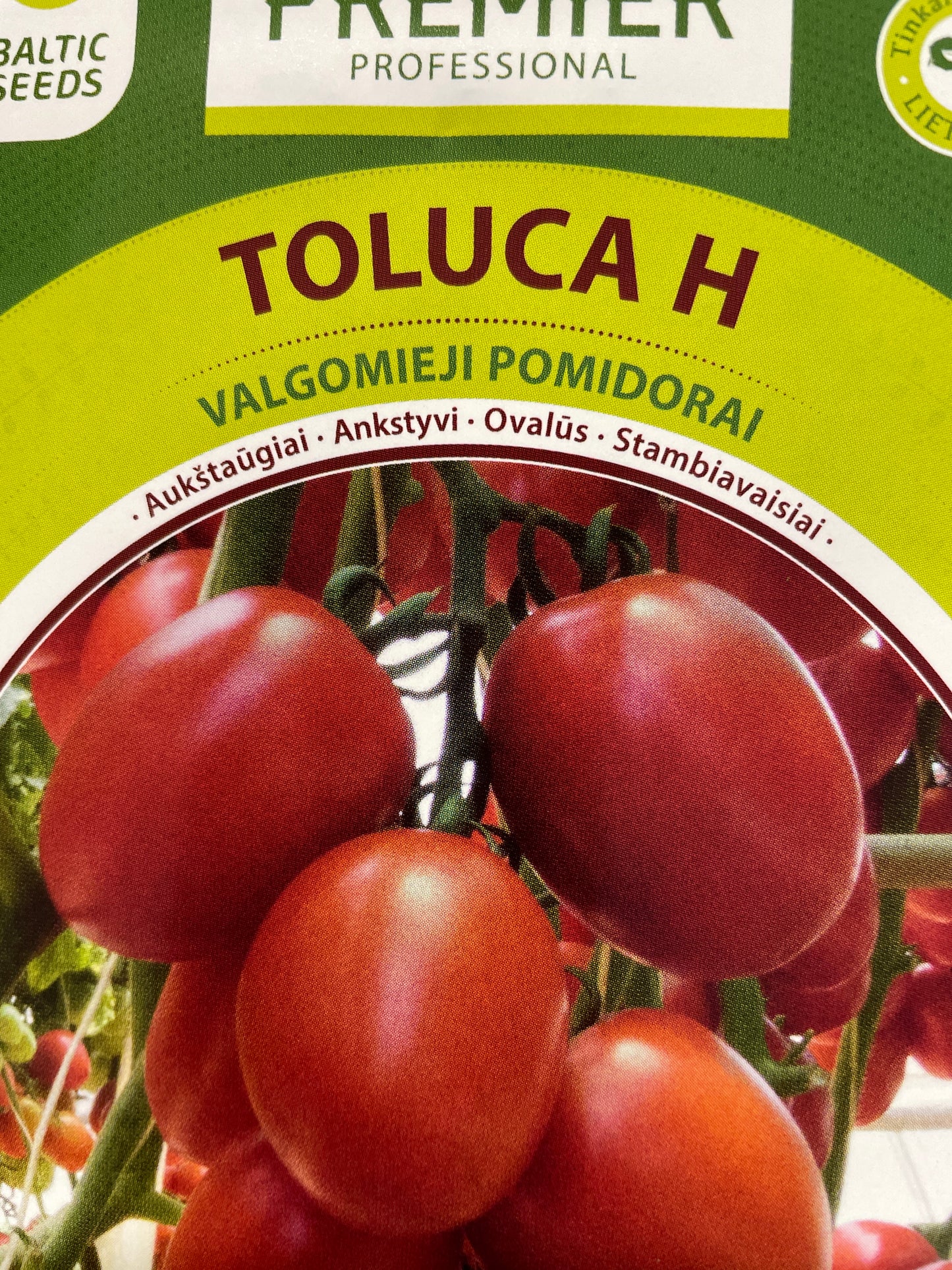 Valgomieji pomidorai TOLUCA, 8 s