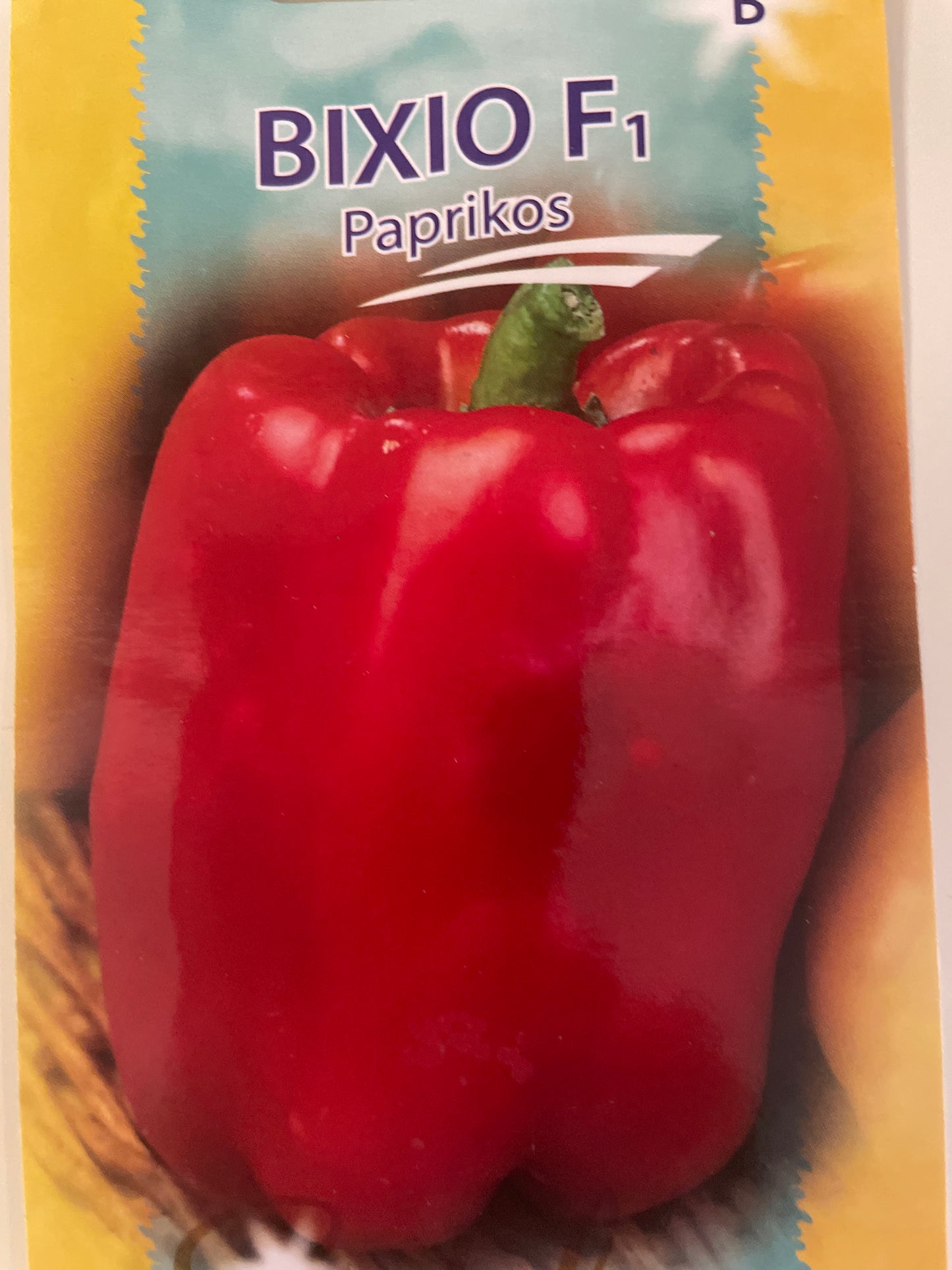 Paprikos BIXIO F1, 10s