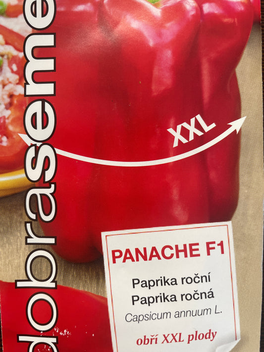 Vienametės paprikos PANACHE F-1, 10 s