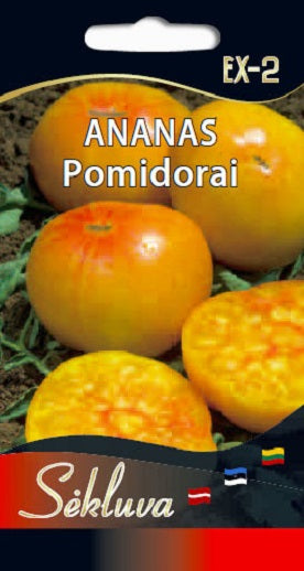 Valgomieji pomidorai ANANAS , 10 s.