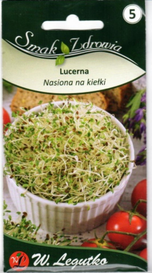 Mėlynžiedės liucernos (sėklos daiginimui)