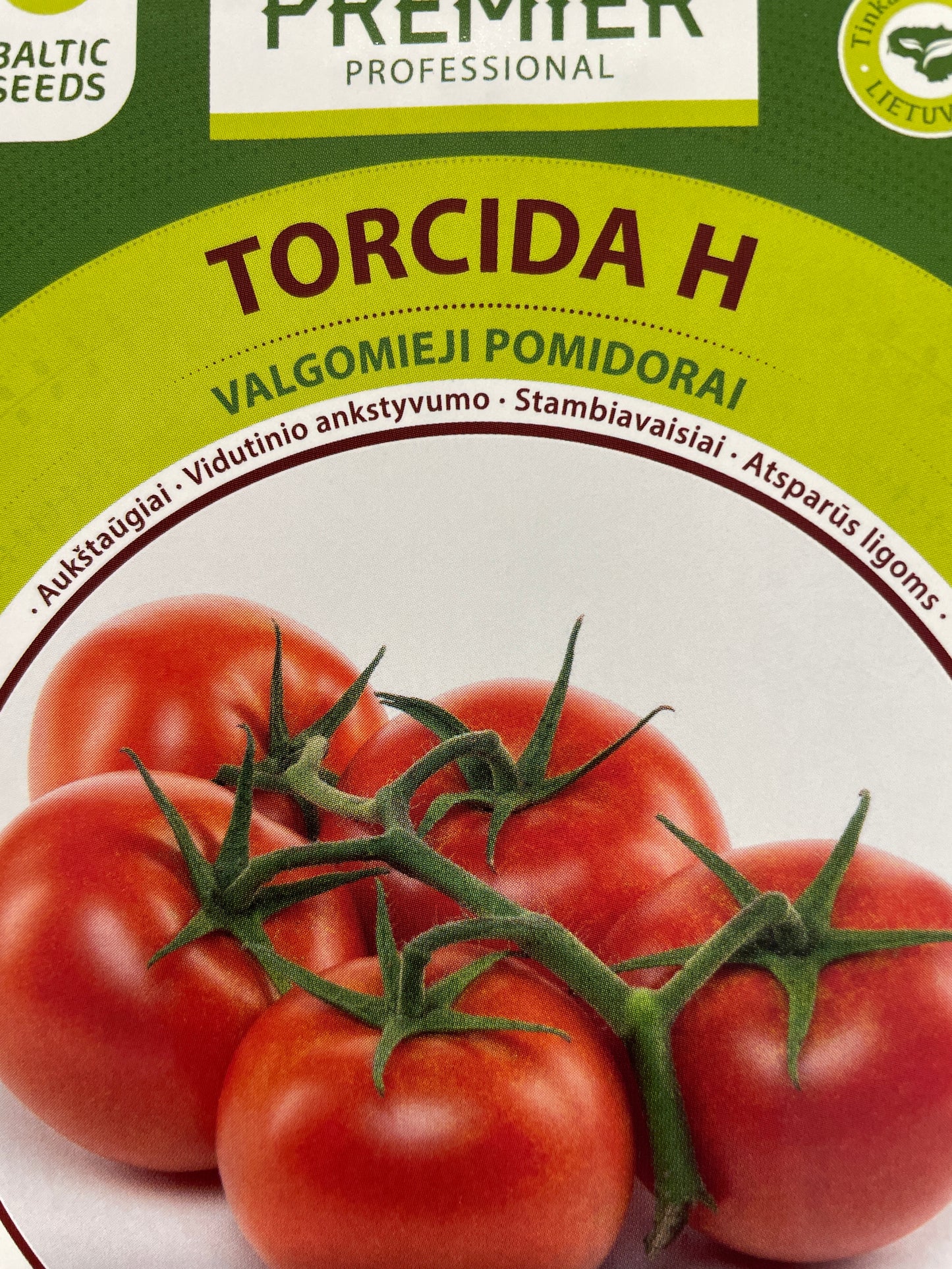 Valgomieji pomidorai TORCIDA H, 8 s