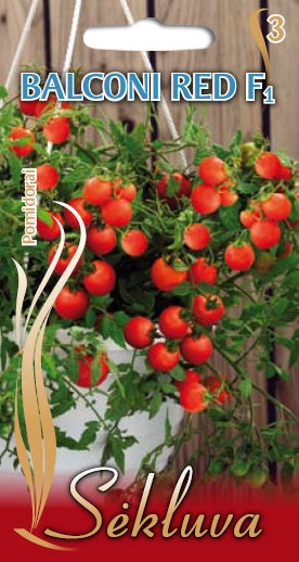 Valgomieji pomidorai BALCONI RED F1, 15s
