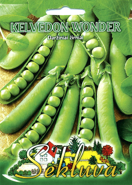 Raukšlėtieji žirniai KELVEDON WONDER, 0.5 kg