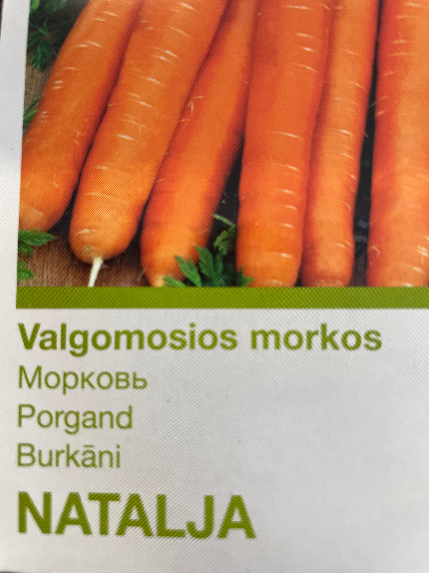 Valgomosios morkos NATALJA, 200 s