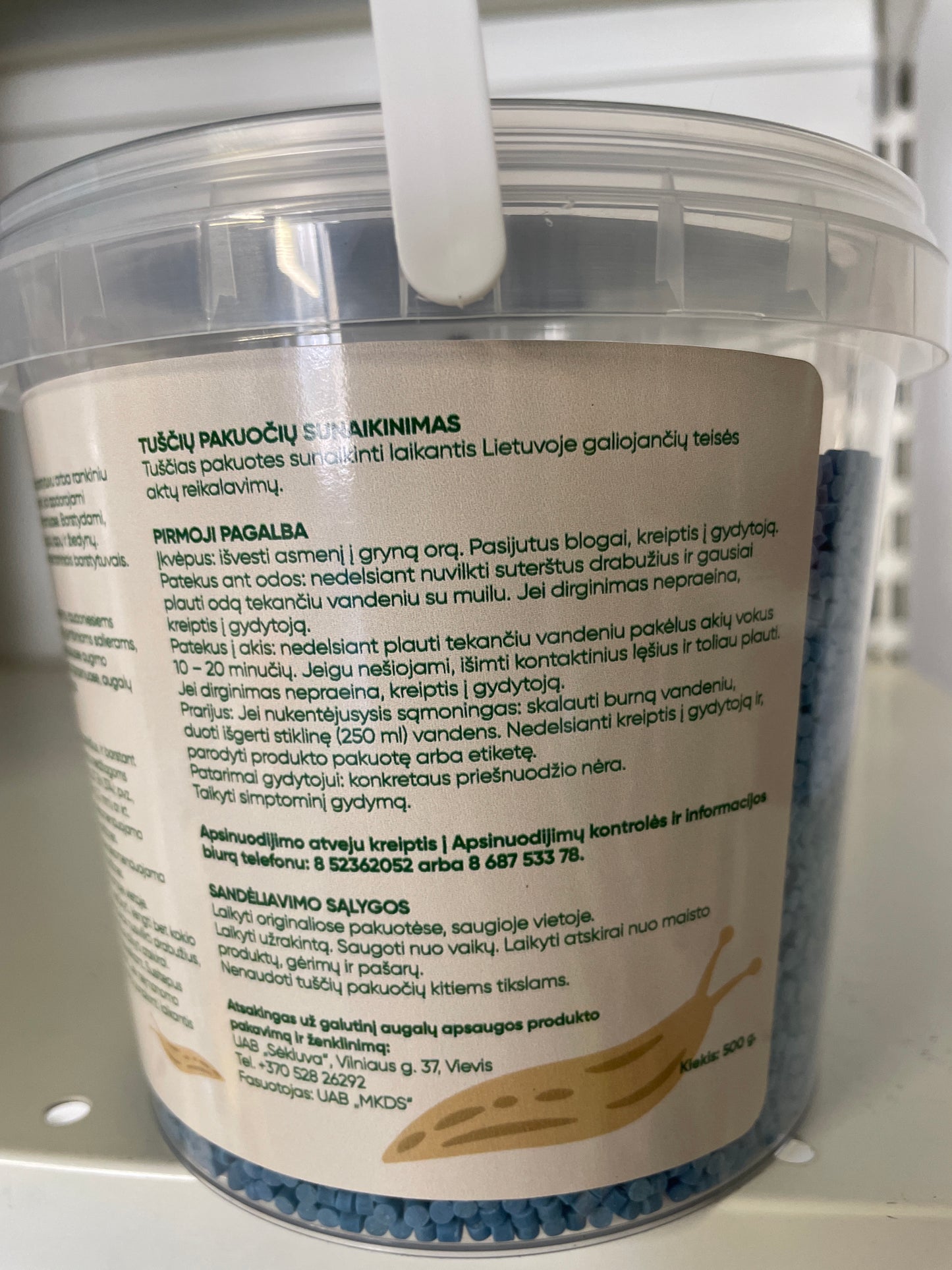 Moliuskocidas IRONMAX PRO, 500 g