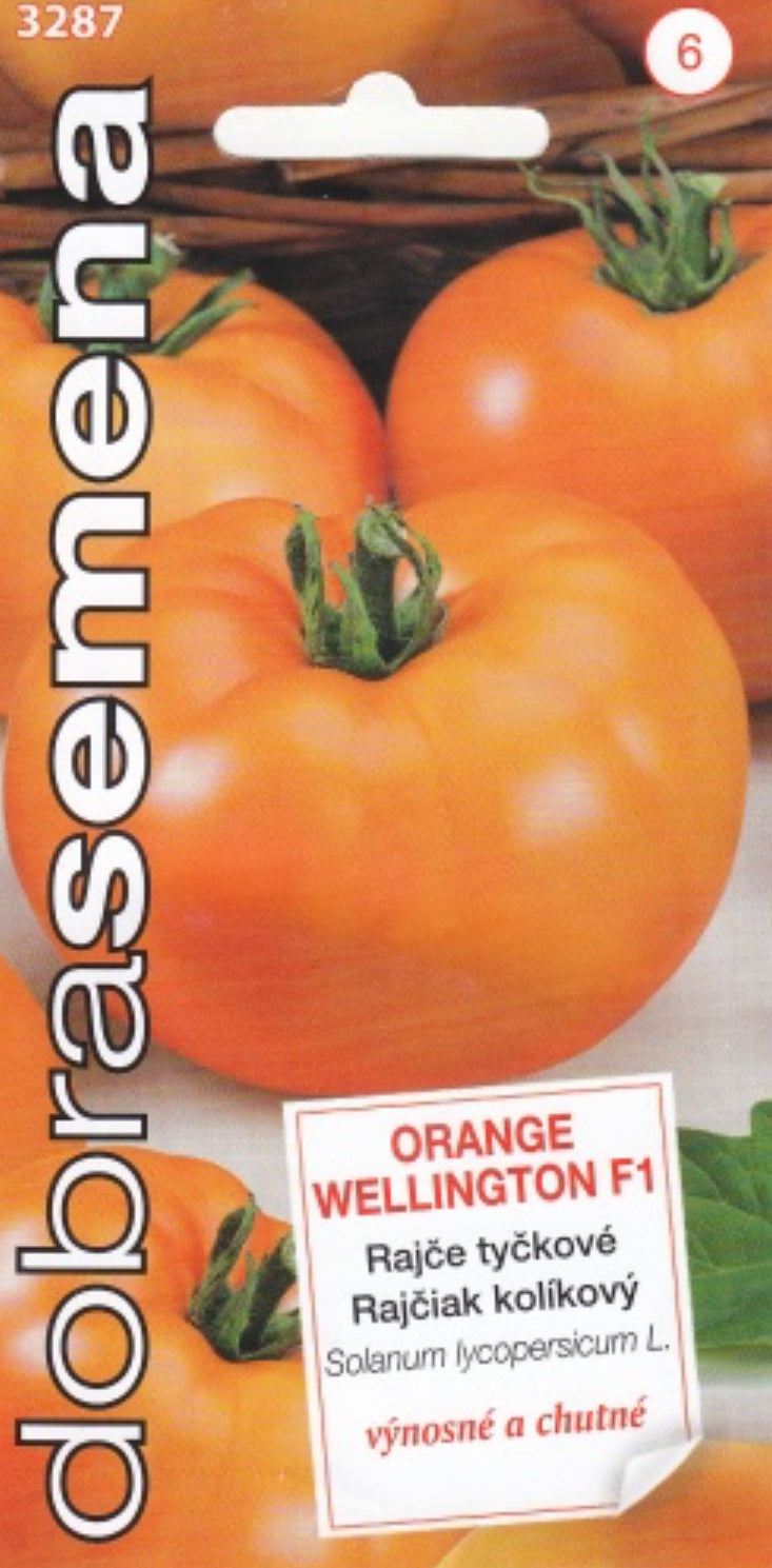 Valgomieji pomidorai Orange Wellington F1
