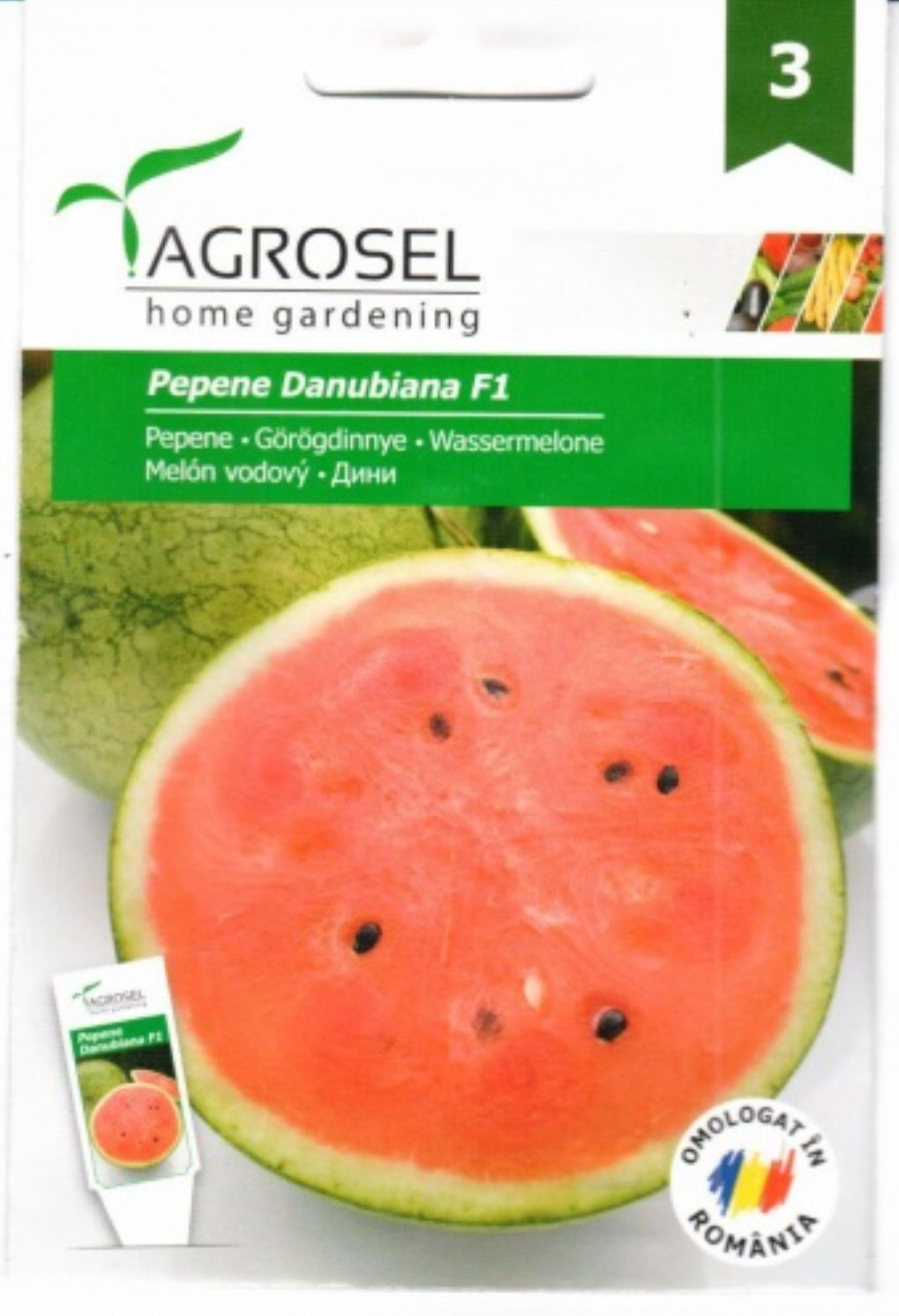 Tikrieji arbūzai Danubiana F1