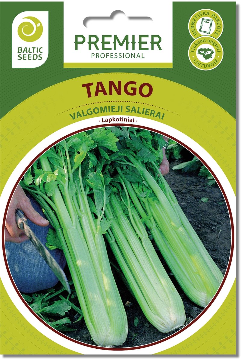 Lapkotiniai salierai TANGO, 100 s.