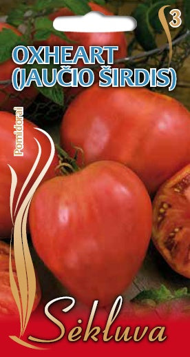 Valgomieji pomidorai OXHEART Jaučio Širdis, 0,3 gr
