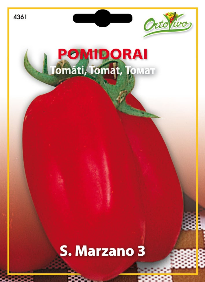 Valgomieji pomidorai S. Marzano 3