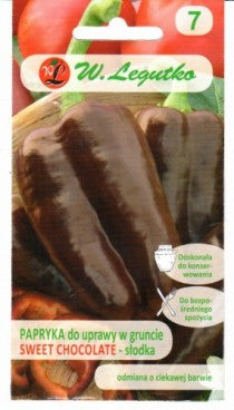 Paprikos saldžiosios SWEET CHOCOLATE 0,5g
