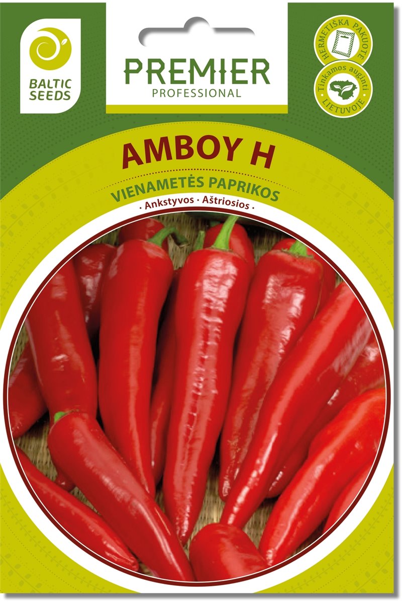Paprikos aštriosios  AMBOY H 10s