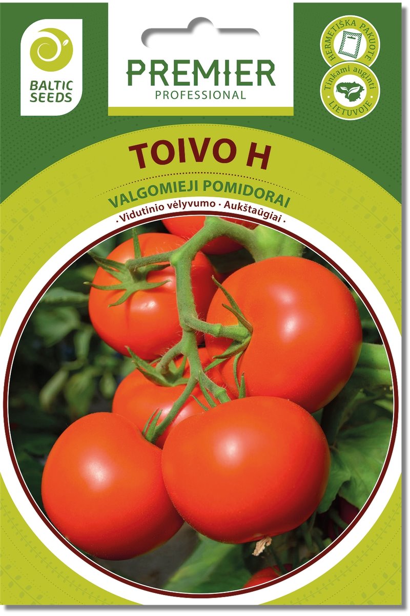 Valgomieji  pomidorai TOIVO H 10 s.