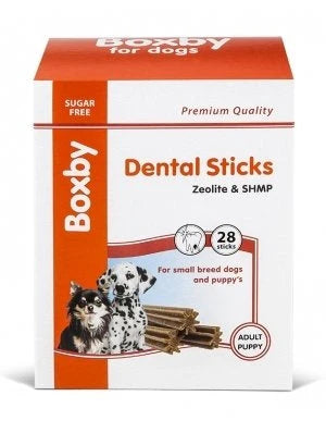 Boxby Dental Sticks mažoms veislėms 320g