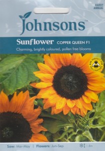 Tikrosios saulėgrąžos COPPER QUEEN F1, 25 s.