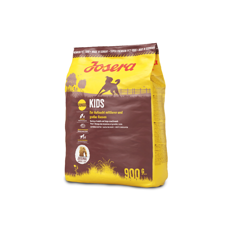 Josera Kids sausas pašaras jauniems šunims su paukštiena, 900 g