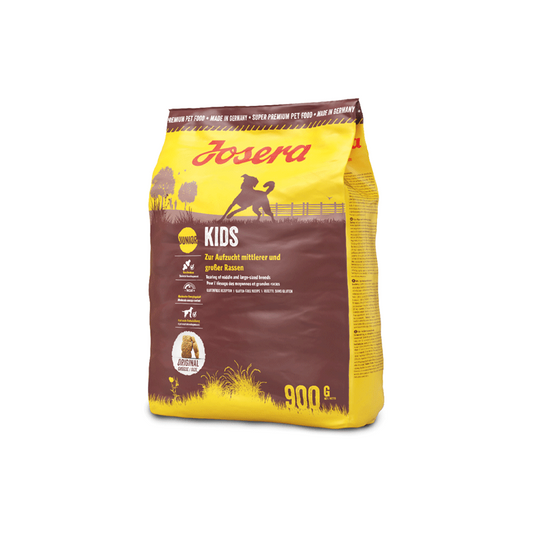 Josera Kids sausas pašaras jauniems šunims su paukštiena, 900 g