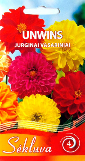 Darželiniai jurginai UNWINS MIX 1g