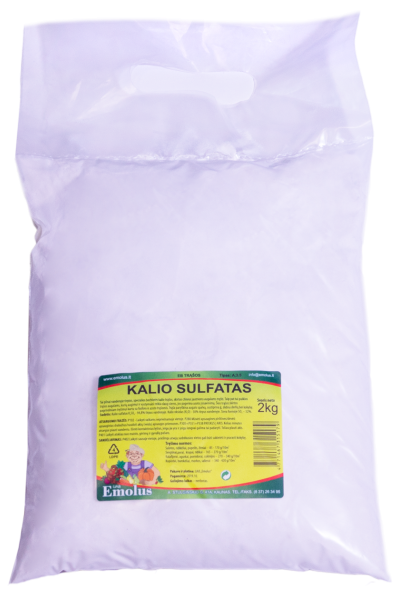 TRĄŠOS KALIO SULFATAS, 2 kg