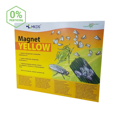 MAGNET yellow (20x25 cm) – baltasparnių, amarų, blakučių gaudyklė