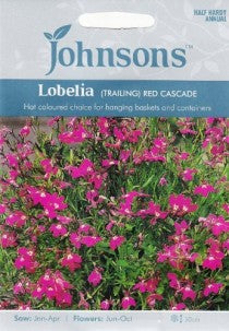 Paprastosios lobelijos RED CASCADE 1500s