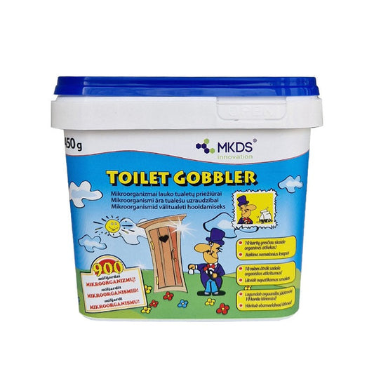 TOILET GOBBLER, mikroorganizmai lauko tualetų priežiūrai, 450 g.