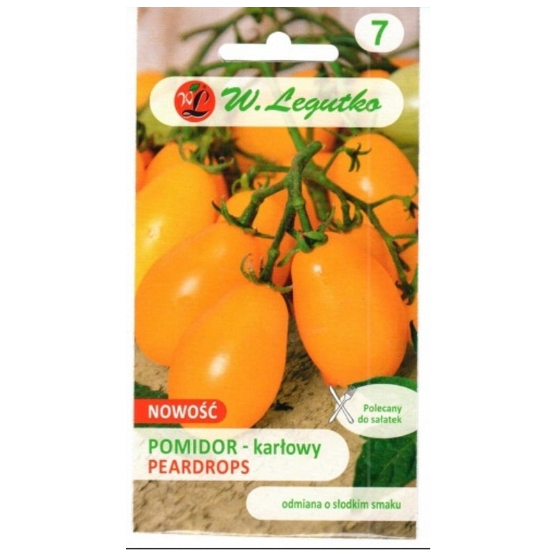 Valgomieji pomidorai PEARDROPS  0,3 gr.