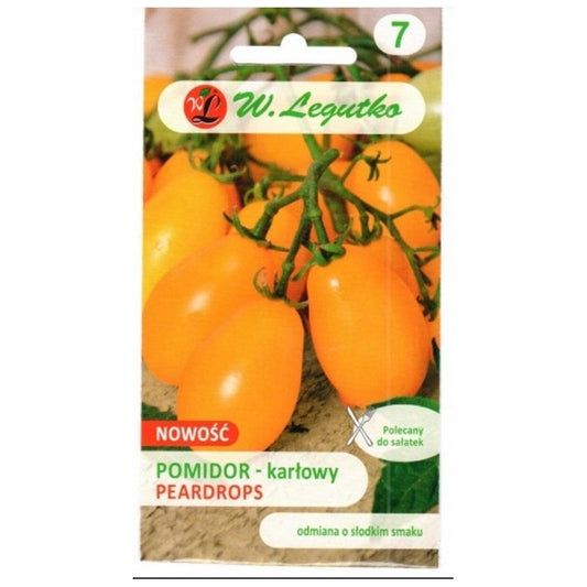 Valgomieji pomidorai PEARDROPS  0,3 gr.