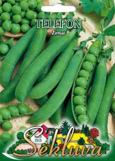 Raukšlėtieji žirniai TELEFON  50g